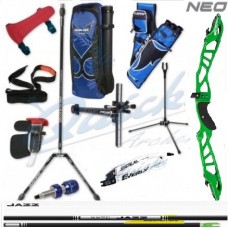 Sebastien Flute Neo Riser & Soul Everly Std Limbs : Club Level : RECURVE BOW SET : SB9220-setA